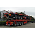 3 Axles Flatbed Semi-trailer Truck